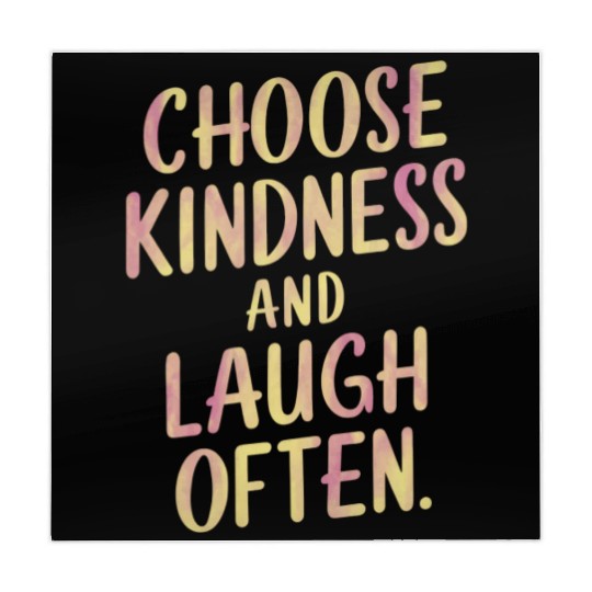 Choose Kindness And Laugh Often Motivation Mahjong Mats