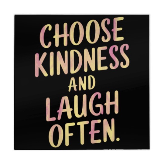 Choose Kindness And Laugh Often Motivation Mahjong Mats