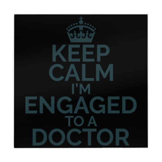 Keep Calm I'm Engaged to Doctor Mahjong Mats