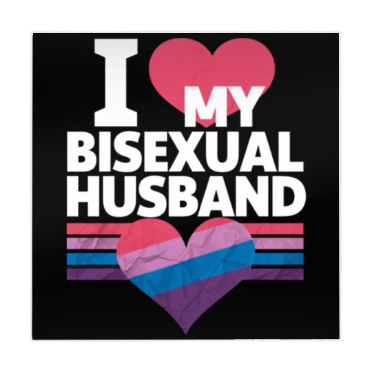 I Love My Bisexual Husband Bi Pride Bisexual Flag Mahjong Mats