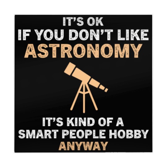 Smart People Hobby Astronomy Funny Astronomer Mahjong Mats