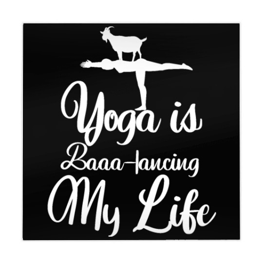 Goat Yoga Balancing My Life Mahjong Mats