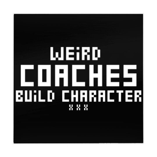 Weird Coaches Build Character Coach Mahjong Mats