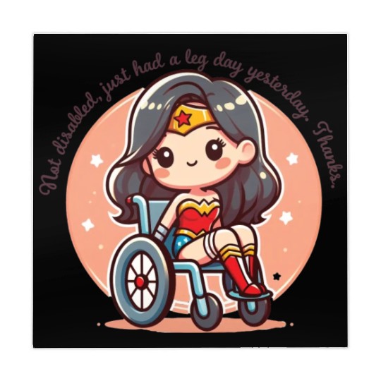 Gym girl leg day not disabled Mahjong Mats