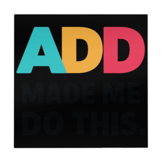 Embrace Neurodiversity With ADD Awareness Humor Mahjong Mats