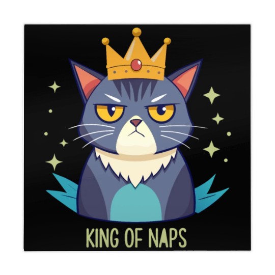 Grumpy King of Naps Cat Mahjong Mats