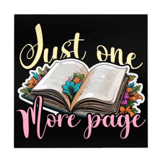 Reading Just One More Page Literature Avid Reader Mahjong Mats