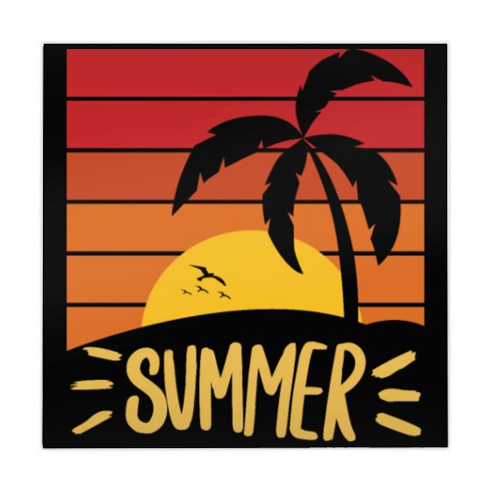 Summer Sunset Mahjong Mats