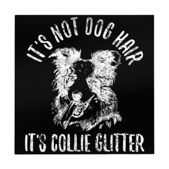 Unique Border Collie Design for Dog Lovers Mahjong Mats