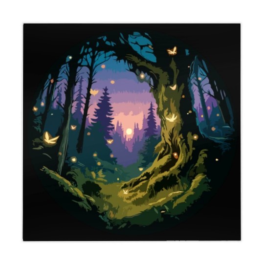 Enchanted Forest: Mystical Twilight Mahjong Mats