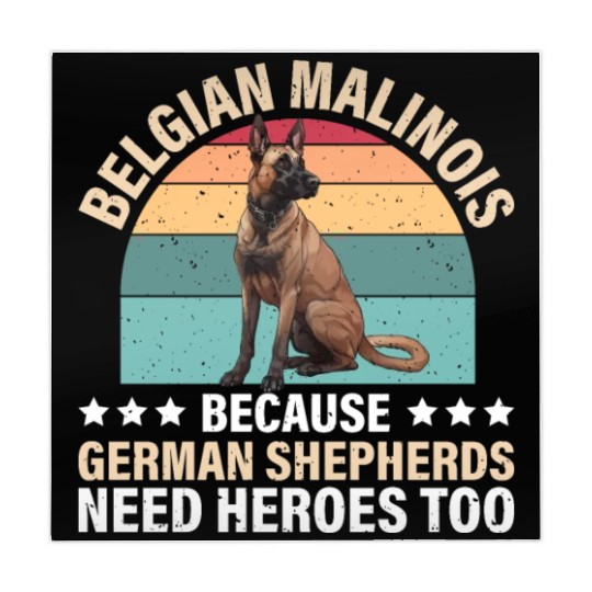 BELGIAN MALINOIS GERMAN SHEPHERDS NEED HEROS TOO Mahjong Mats