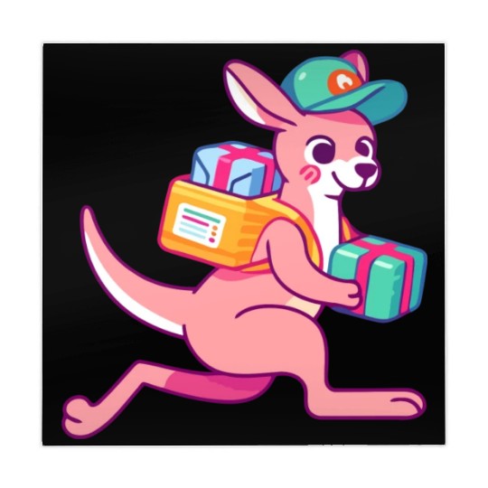Speedy Delivery: Kangaroo Courier Mahjong Mats