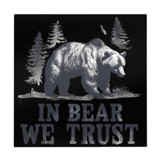 In Bear We Trust Wilderness Backbone Mahjong Mats
