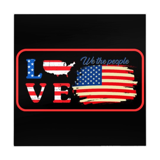 love america ,we the people Mahjong Mats