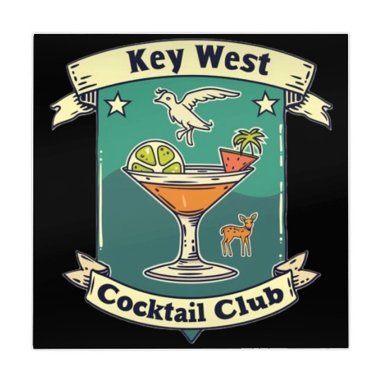 Key West Cocktail Club Mahjong Mats