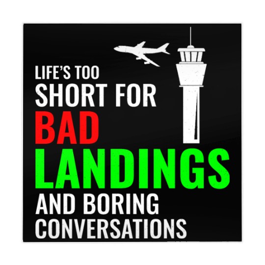 Air Traffic Controller ATC Aviation Humor Airplane Mahjong Mats