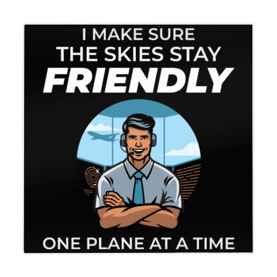 Air Traffic Controller ATC Aviation Humor Airplane Mahjong Mats