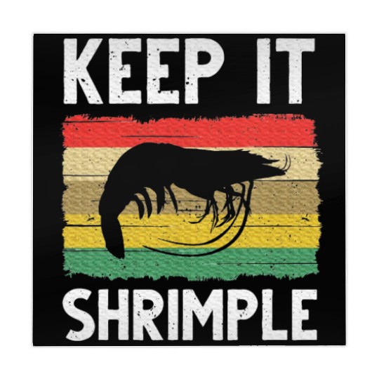 Shrimp Cool Fishing Prawn Lover Mahjong Mats