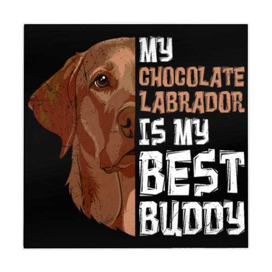 Labrador Dog My Chocolate Labrador my Best Buddy Mahjong Mats