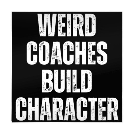 Weird Coaches Build Character Coach Mahjong Mats