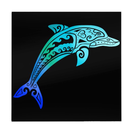 Jumping Dolphin Tribal Mahjong Mats