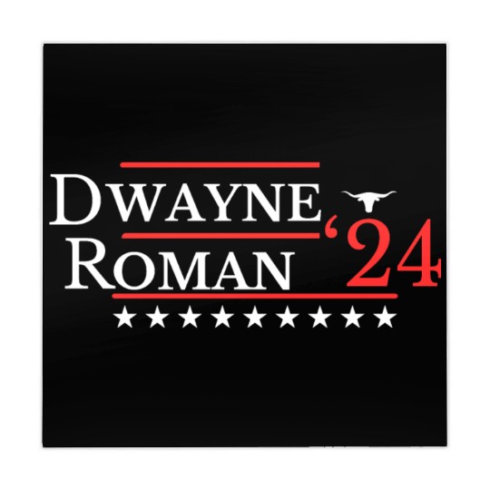 FUNNY 2024 ELECTION Dwayne Roman, Wrestling Fan Mahjong Mats