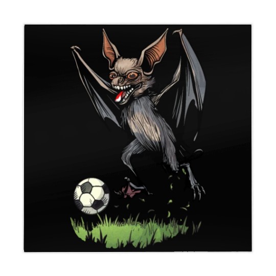 Fledermaus Bat Fußball Soccer Ball Bats Mahjong Mats