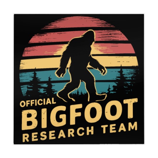 Official Bigfoot Research Team Sasquatch Yeti Mahjong Mats