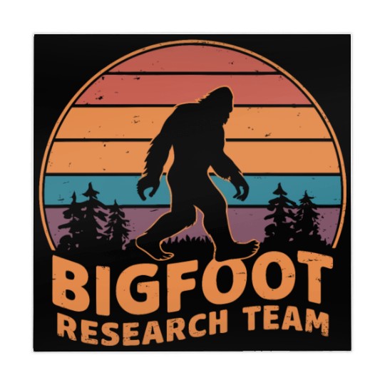 Official Bigfoot Research Team Sasquatch Yeti Mahjong Mats