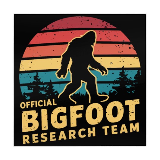 Official Bigfoot Research Team Sasquatch Yeti Mahjong Mats