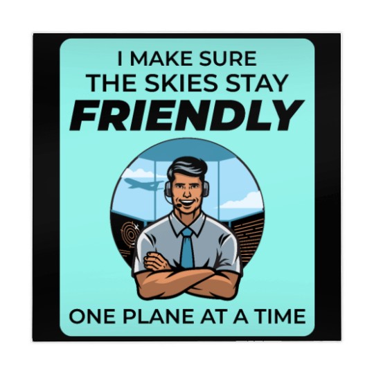 Air Traffic Controller ATC Aviation Humor Flight Mahjong Mats