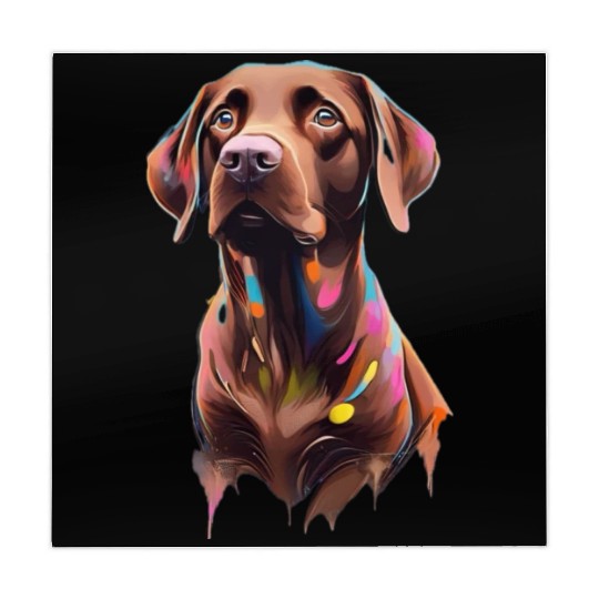"Beau" Chocolate Labrador Retriever, Dog, Puppy Mahjong Mats