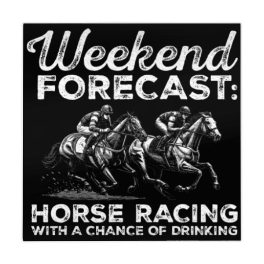 Weekend Forecast Horse Racing with a Chance Mahjong Mats