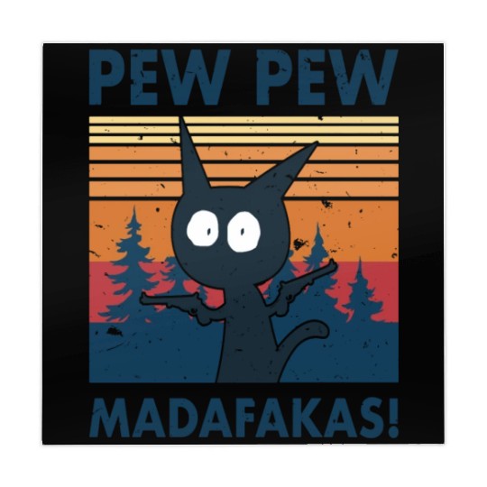 Funny | Hilarious Gift Idea | Pew Pew Madafakas Mahjong Mats