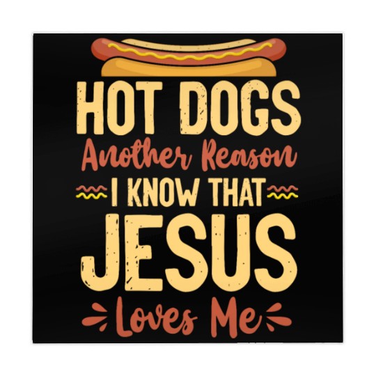 Hot Dog Adult Jesus Faith Mahjong Mats