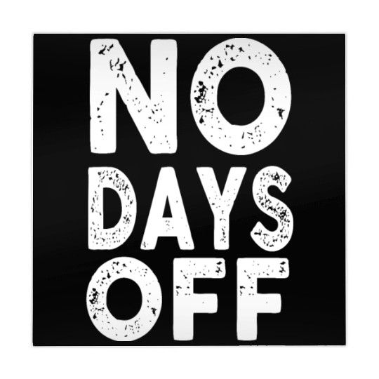 Gym Workout No Days Off Fitness Training Motivate Mahjong Mats