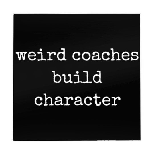 Weird Coaches Build Character Coach Mahjong Mats
