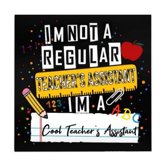 I'm Not a Regular Teacher Assistant Cool Teacher A Mahjong Mats