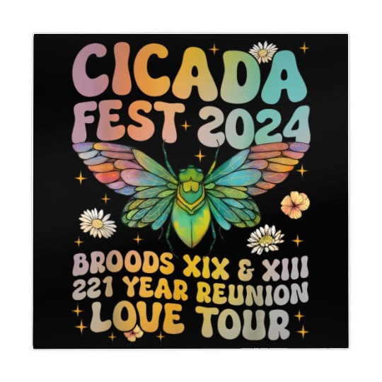 Cicada Lover Fest 2024 Broods Xix & Xiii 221 Years Mahjong Mats