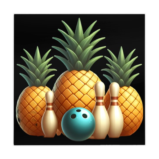 Bowling pineapple  - bowling holidays Mahjong Mats