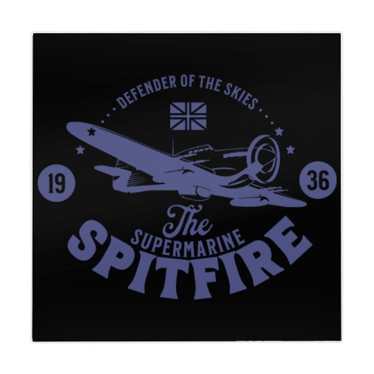 Spitfire - Defender of The Skies | WW2 Plane Mahjong Mats