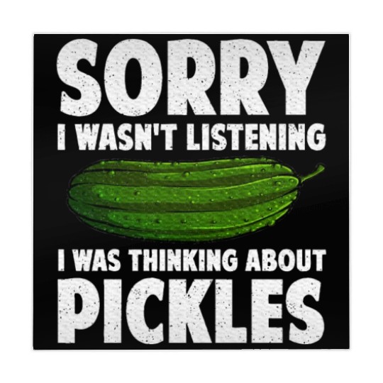 Pickle Design Cucumber Dill Pickle Lover Mahjong Mats