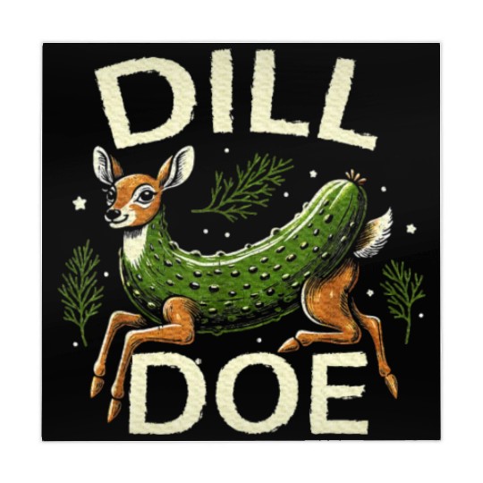 Raunchy Vulgar Naughty Gag Dill Pickle Deer Doe Mahjong Mats