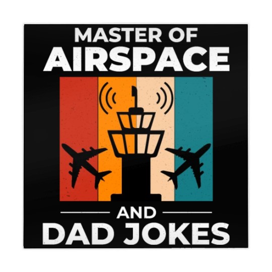 Air Traffic Controller ATC Dad Aviation Humor Mahjong Mats