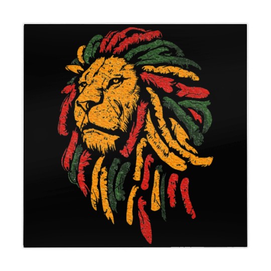 Celebrate Juneteenth Lion African American Freedom Mahjong Mats