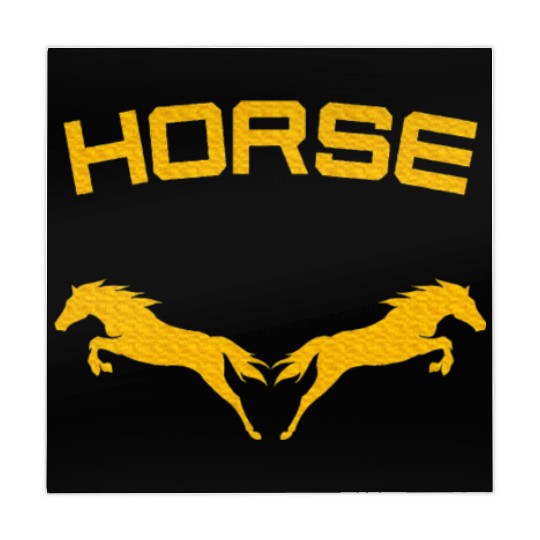 Horses Double Horse Riding Horsepower Lover T Mahjong Mats