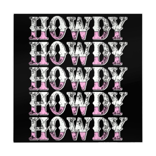 Western Country Texas Cowboy Hat Mahjong Mats