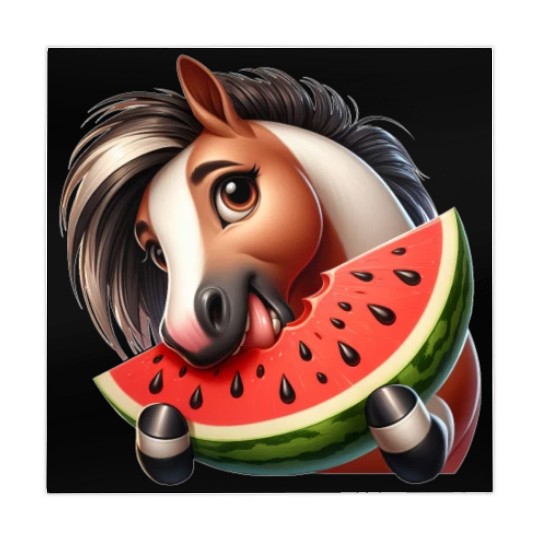 Horses Horse Lover Farmer Melon Summer Mahjong Mats