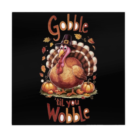 Gobble til You Wobble Thanksgiving Mahjong Mats