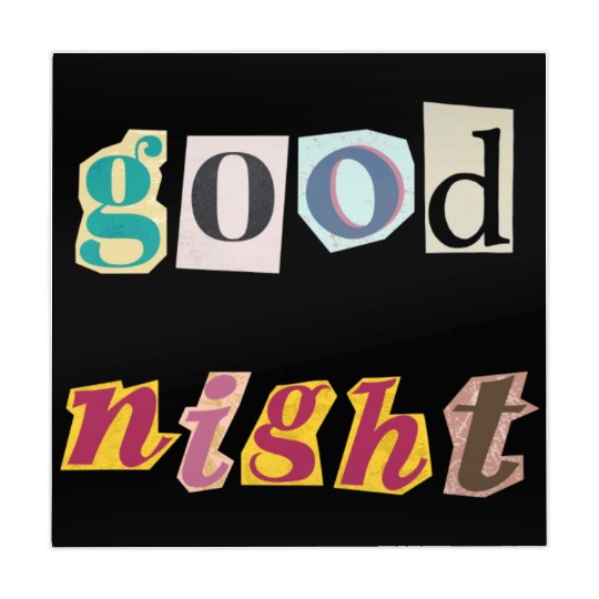 Dreamy Spectrum Typography Mahjong Mats